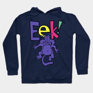 Eek the cat 90s color Hoodie